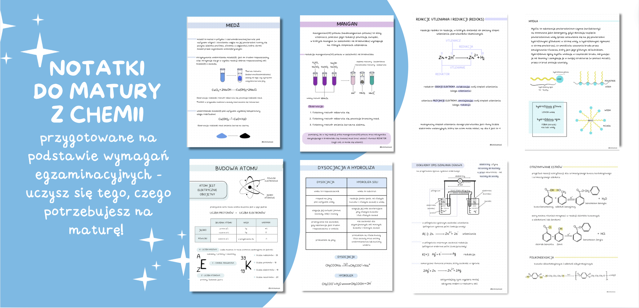 Jak Napisać Referat Z Chemii Biolchemed - Planer do matury z chemii, notatki z chemii, notatki do